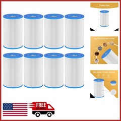 Ice Bath Filter Cartridge 20 Micron Compatible with Cold Plunge Systems 8-Pack