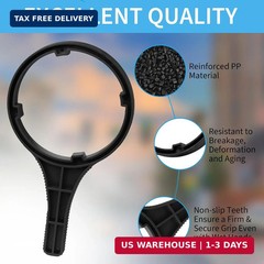 Heavy Duty Water Filter Wrench, 6.38″ Inner Diameter, fits for Big Blue Style Fi