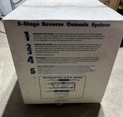 Watts Premier Reverse Osmosis Water Filtration System NIB