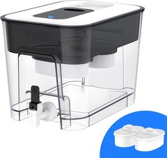 Waterdrop WFD-22L-DF 40 Cup Water Filter Dispenser Black Dual Filter #R024