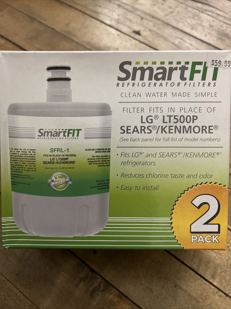 SFRL-1 Refrigerator Filter Replaces LT500P For Sears / Kenmore 2 Pack