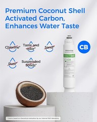 Reverse Osmosis System Replacement Water 2-Pack G3-N1CF and 1 G3-N3CB for