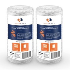 1 Micron String Wound Water Filter 10×4.5 Replacement – Whole House Water Fil…