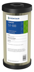 Pentair S1-BB Big Blue Sediment Water Filter, 10-Inch, Whole House Heavy Duty P