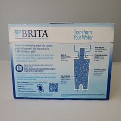 Brita 2 Boxes Water Pitcher Replacement Filters Reduces Mercury Zinc 6 Total