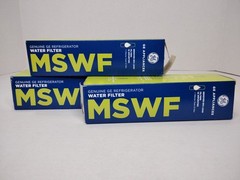 Lot Of 3 GE MSWF Refrigerator Water Filter New And Sealed