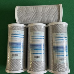 4 Geekpure BC10-BB-5 4.5″x 10″ Carbon Block Replacement Filters READ DESC