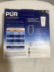 PUR Faucet Filtration System PFM200B Black & Chrome Water Filter NEW