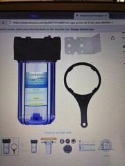 Geekpure 10 Inch Big Clear Water Filter Housing for Whole House Water Filtration
