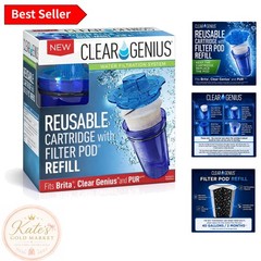 Sustainable Water Filter Cartridge with 3 Pods – Eco-Friendly & Cost-Effective