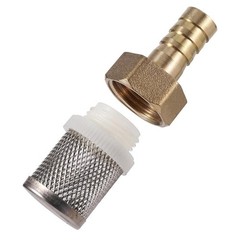 Stainelss Steel Pump Filter Strainer Mesh Brass Barbed Hose Connector 6mm – 25mm