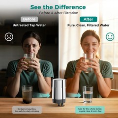 FR-200 Faucet Filter Replacement 2-PCS Brita FF-100 Tap Water System 4-Month US