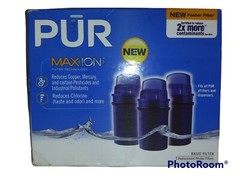 Max Ion Pur Basic Filters 3 Pack Replacement Pitcher Filters Model PPF900Z New