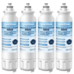 4 x LT800P Fridge Water Filter Compatible w/ LG LT800P, ADQ73613401 Refrigerator