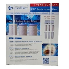 Krystal Pure KR15 Replacement Water Filters Reverse Osmosis