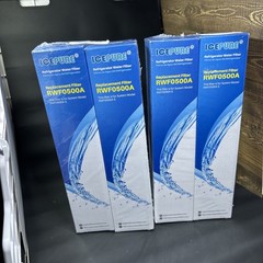 Lot of 4 IcePure Refrigerator Water Filter Replacement Filters RWF0500A