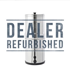 Travel Berkey Water Filter w/ 2 Black Berkey Elements – Dealer Refrb