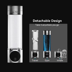Hydrogen Water Bottle Generator Dupont Nafion 117 SPE PEM Ionizer 8″ / 21cm