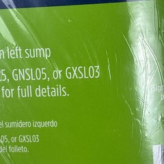 GE FXSVC Dual Stage Drinking Water Replacement Filter Pair Brand New Sealed