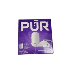 PUR Water Faucet Filtration System FM3333B Faucet-Mount Filter White
