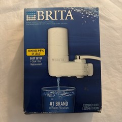 ~ New ~ Brita Basic System Faucet Filtration System ~ Open Box ~