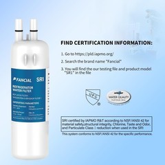 Whirlpool / Maytag Compatible Water Filter 2-Pack – Odor Removal & 6- Life