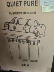 Quiet Pure Pumpless 5 Stage Reverse Osmosis RO Drinking Water Filter System New