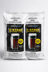 NEW 2 Pack Zero Water 5 Stage Advanced Filtration Replacement Water Filter