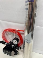 Pentair Everpure Water Filtration System with Red Hose and Gauge OC71