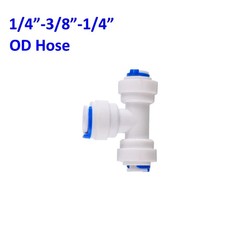 10 pcs of 1/4″ 3/8″ Quick Connect RO Water Filter Fittings Adapter