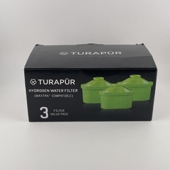 TURAPUR Hydrogen Water Filter (MAXTRA COMPATIBLE) 3 Filter Value Pack
