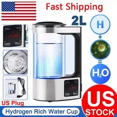 2L Hydrogen Water Pitcher Maker Machine Hydrogen Water Bottle Generator 1800 PPB