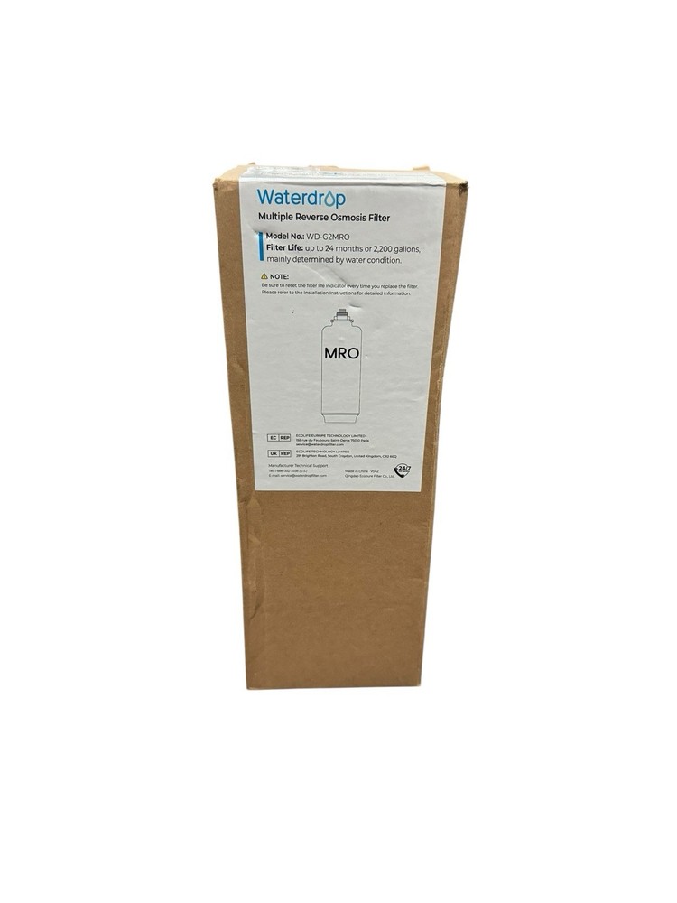 Waterdrop WD-G2MRO Reverse Osmosis Filter, Replacement for WD-G2-B, WD-G2-W