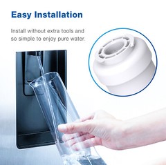 Waterspecialist MWF® Refrigerator Water Filter, Replacement for GE® MWF®(6)