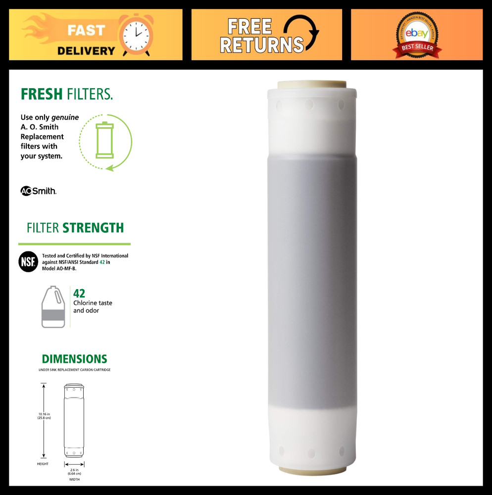 Under Sink Water Filter Replacement – NSF Certified, High-Performance, Easy Inst