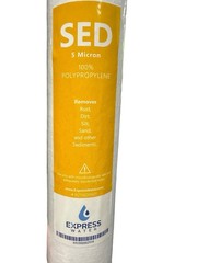 Express Water SED Sediment Water Filter Replacement 5 Micron High Capacity 10″