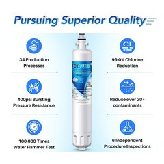 ICEPURE RPWF Refrigerator Water Filter, Replacement for GE RPWF,RWF1063,RWF3600A