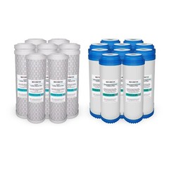 Whole House 20 Replacement Carbon Water Filters CTO carbon block + GAC granular