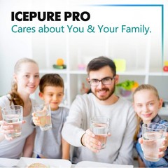 ICEPURE Replacement Water Filter UKF8001 1 Count White/Blue NSF Certified