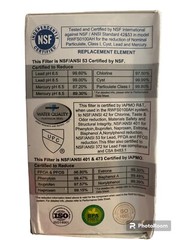 2 GOLDEN ICEPURE PRO RWF0100AH REFRIGERATOR WATER FILTER System M # RWFS0100AH