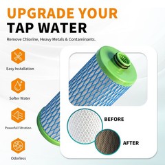 2-Stage Replacement Filters, Compatible with A. O. Smith AO-US-200-R 2-Pack