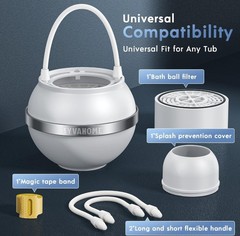 Bath Filter for tub Bathtub Water Filter for tub Faucet – Ball Baby Hard…