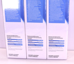3 Pack ICEPURE Refrigerator Water Ice Maker Filters RWF4200A Replacement