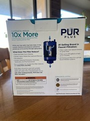PUR PLUS Faucet Filtration System – Metallic Gray (PFM350V)