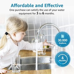 2 Packs AQUA CREST FXHSC Whole House Water Filter, Replacement For GE® FXHSC