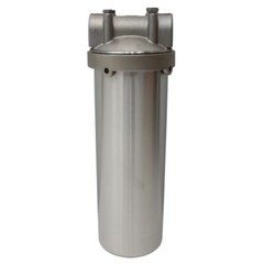 1″ NPT 10″ Long Water Filter Housing Corrosion-resistant Stainless Steel Filter