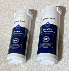 GLACIER FRESH XWF Replacement for GE XWF Refrigerator Water Filter Pack of 2