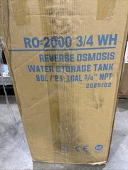 Tank PAC Reverse Osmosis Water Storage Tank RO-2000 3/4″ NPT, 21.1 Gallon