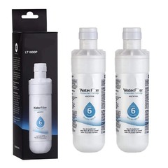 2Pack Refresh Replacement Refrigerator Water & Ice Filter Compatible with LG LT
