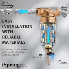 Universal Water Pre-Filter System / Whole House Spin Down Sediment Water Filter
